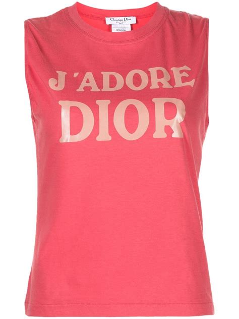 top j'adore dior|authentic christian dior tops.